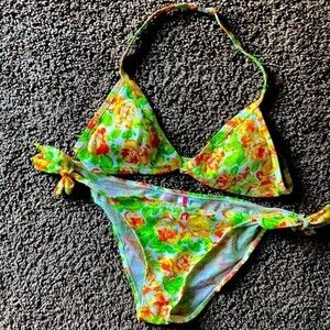 APOLLO Swimwear Floral Tie (14/16)